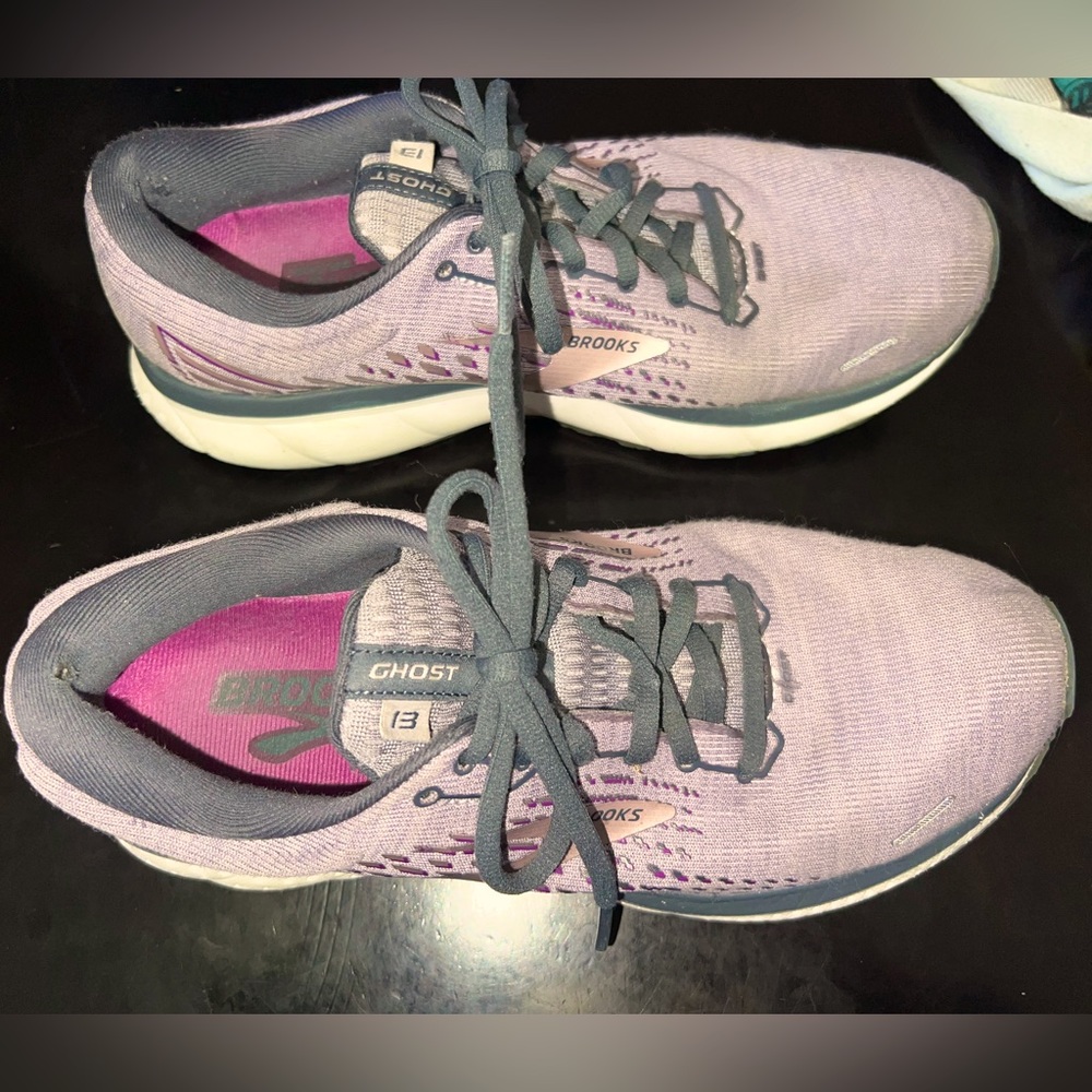 Brooks GHOST 13 in Lavender/Ombre/Metallic